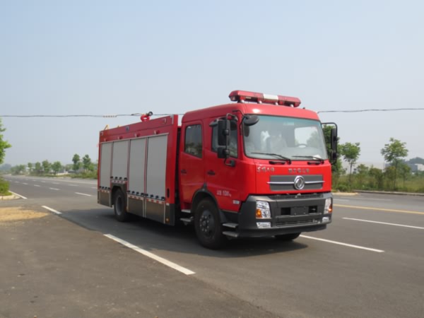 东风天锦水罐消防车6吨（国五）